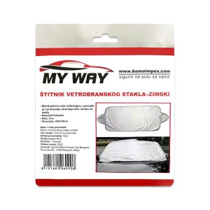 Štitnik vetrobranskog stakla - sivi